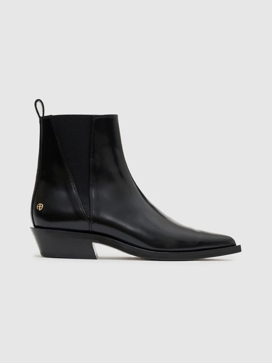 Anine Bing Shoes - NIB Anine Bing Bekah Flat Boots in High Shine Black 41 $800